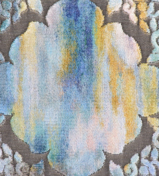Christian Fischbacher Regale Fire Opal Fabric Sample CH06590901