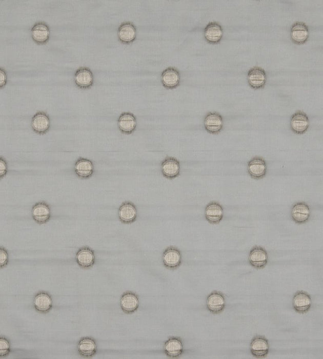 Christian Fischbacher Solar Eclipse Pewter Fabric Sample CH44590905