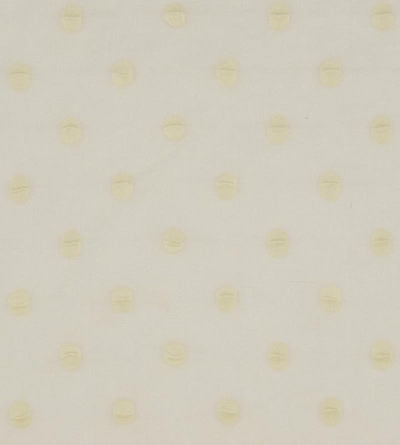 Christian Fischbacher Solar Eclipse Cream Fabric Sample CH44590907