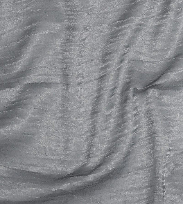 Christian Fischbacher Glimmer Blue Shimmer Fabric Sample CH44690915