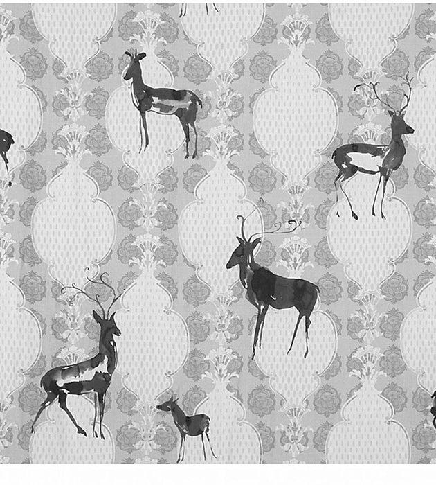 Christian Fischbacher Chamonix Aubergine Fabric Sample CH41320207