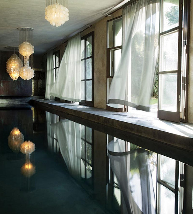 Christian Fischbacher Aurum Tan Fabric Sample CH44070717