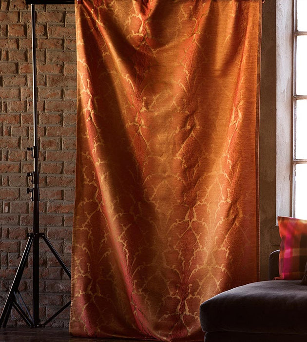 Christian Fischbacher Palazzo Citrine Flame Fabric CH44180803