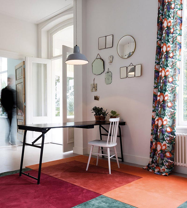 Christian Fischbacher Samba Spring Bouquet Fabric Sample CH44580804