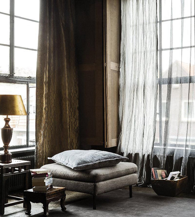 Christian Fischbacher Glimmer Mauve Fabric Sample CH44690925