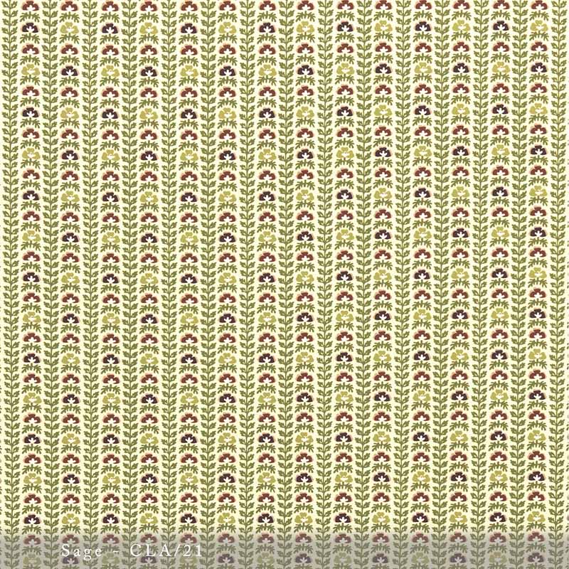 Lisa Fine Calista - Performance Sage Fabric Sample CLA-21