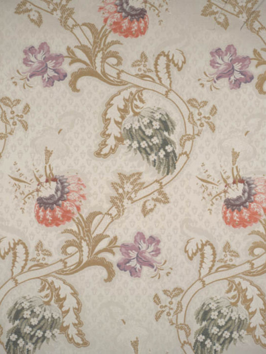 Colony Rocaille Multi On Ivory Fabric Sample CL267210001
