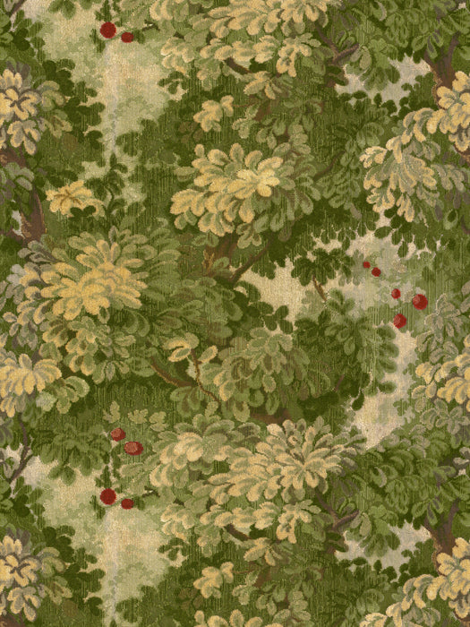 Colony Marly | Vinyl Wallcovering Verde Wallpaper Sample CLWP264200001