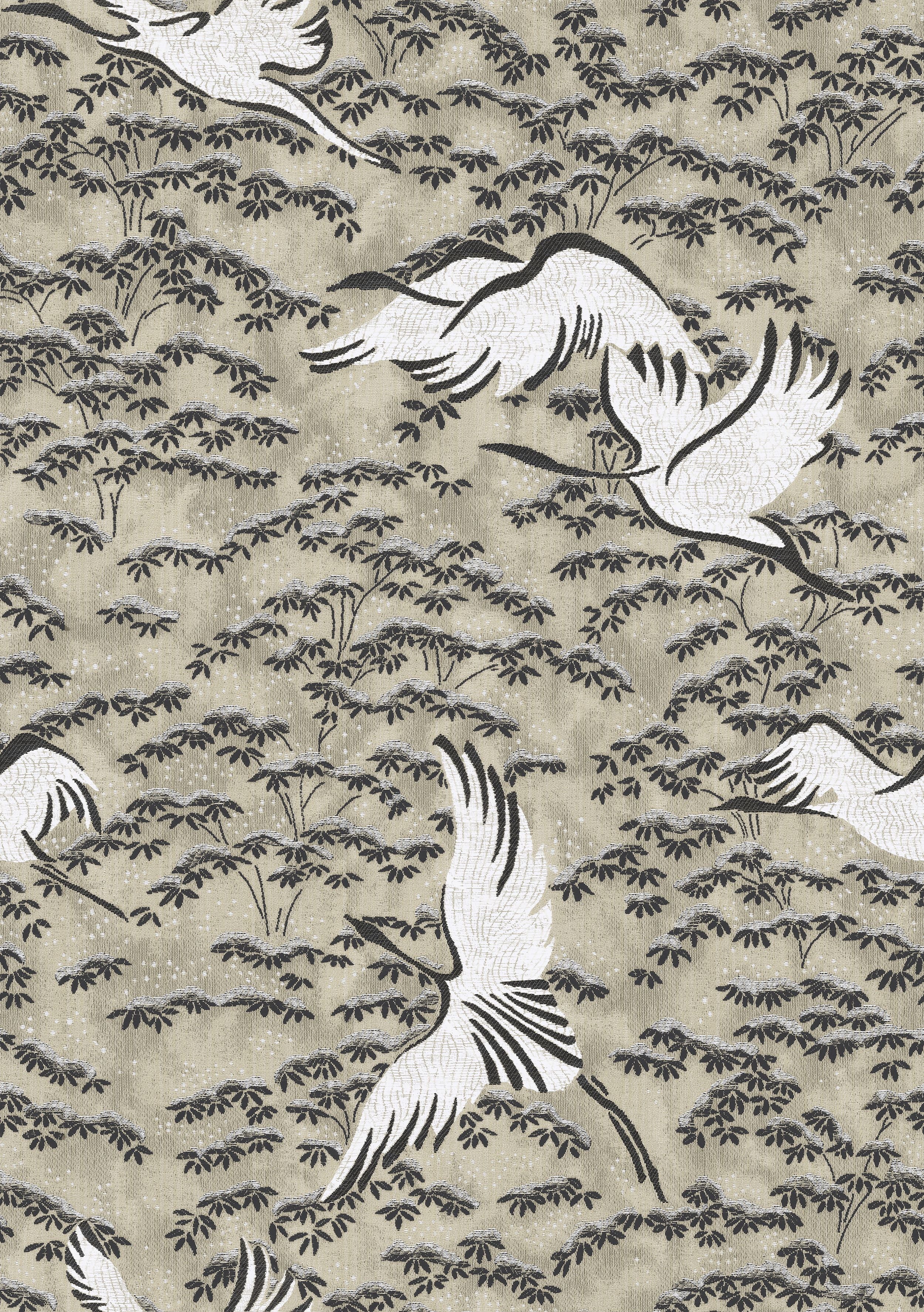 Scalamandre Gru Magnus - Grasscloth Beige Wallpaper Sample CLWP36396A0001