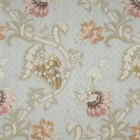 Colony Rocaille Multi On Light Blue Fabric CL267210003