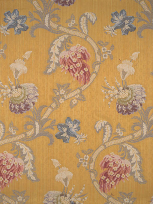 Colony Rocaille Multi On Gold Fabric CL267210004