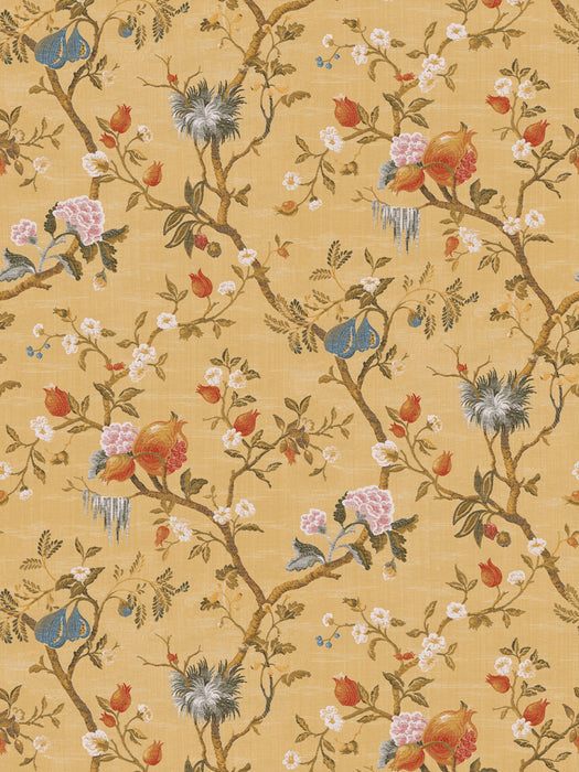 Colony Melograno | Vinyl Wallcovering Tea Wallpaper Sample CLWP264640004