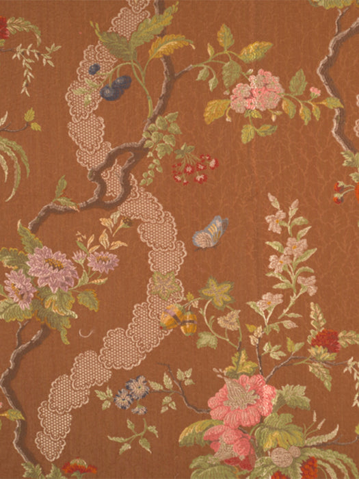 Colony Aprile Maroon Fabric Sample CL267280005
