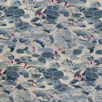 Colony Ninfee Grigio Azzurro Fabric CL364430005