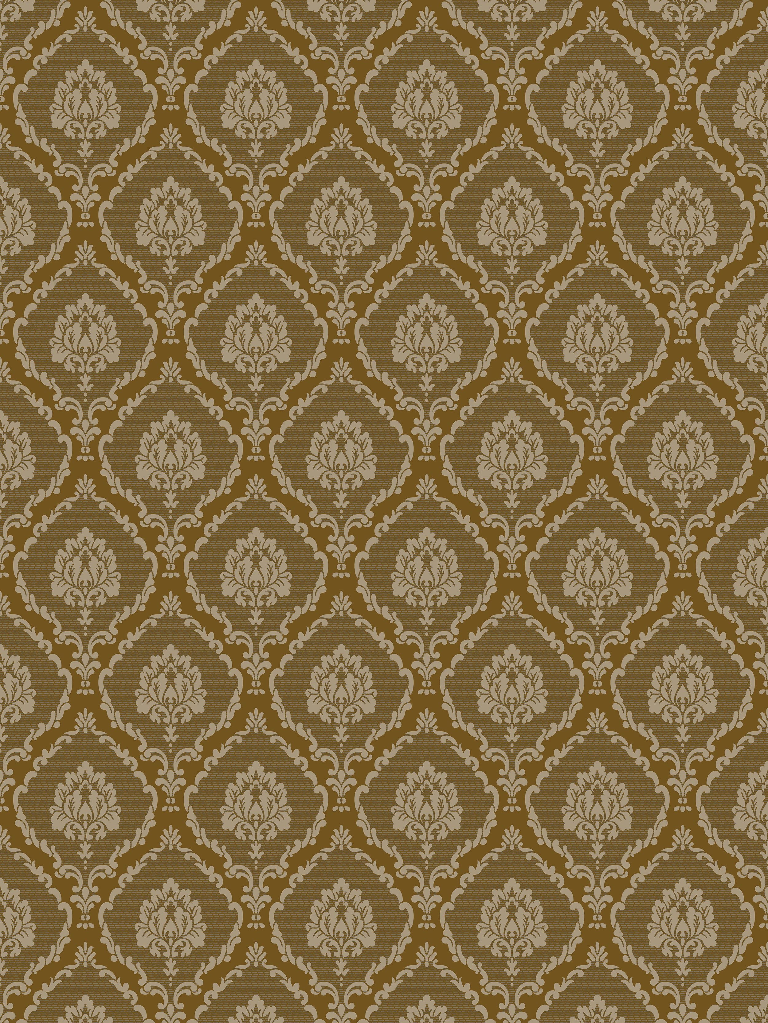 Colony Ecussons  Bronze Wallpaper Sample CLWP267220005