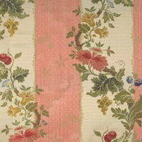 Colony Villa Lante Stripe Multi On Rose Fabric CL264010006