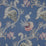 Colony Rocaille Multi On Blue Fabric CL267210006