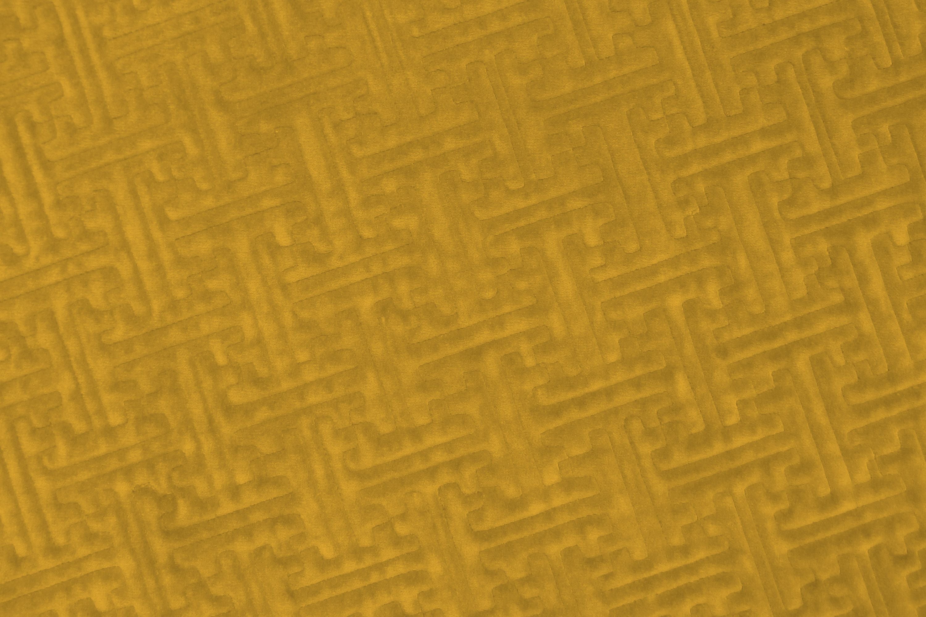 Colony Argo Quilted Giallo Fabric Sample CL36432A0007