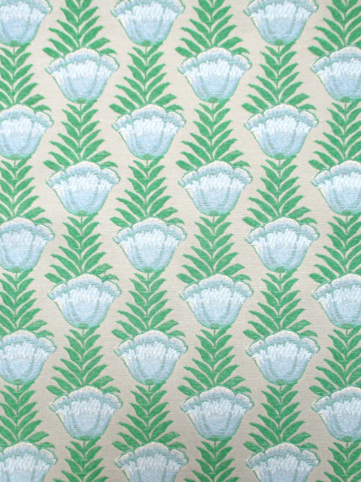 Colony Papaveri Acqua Fabric Sample CL364480007