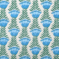 Colony Papaveri Azzurro Fabric CL364480008