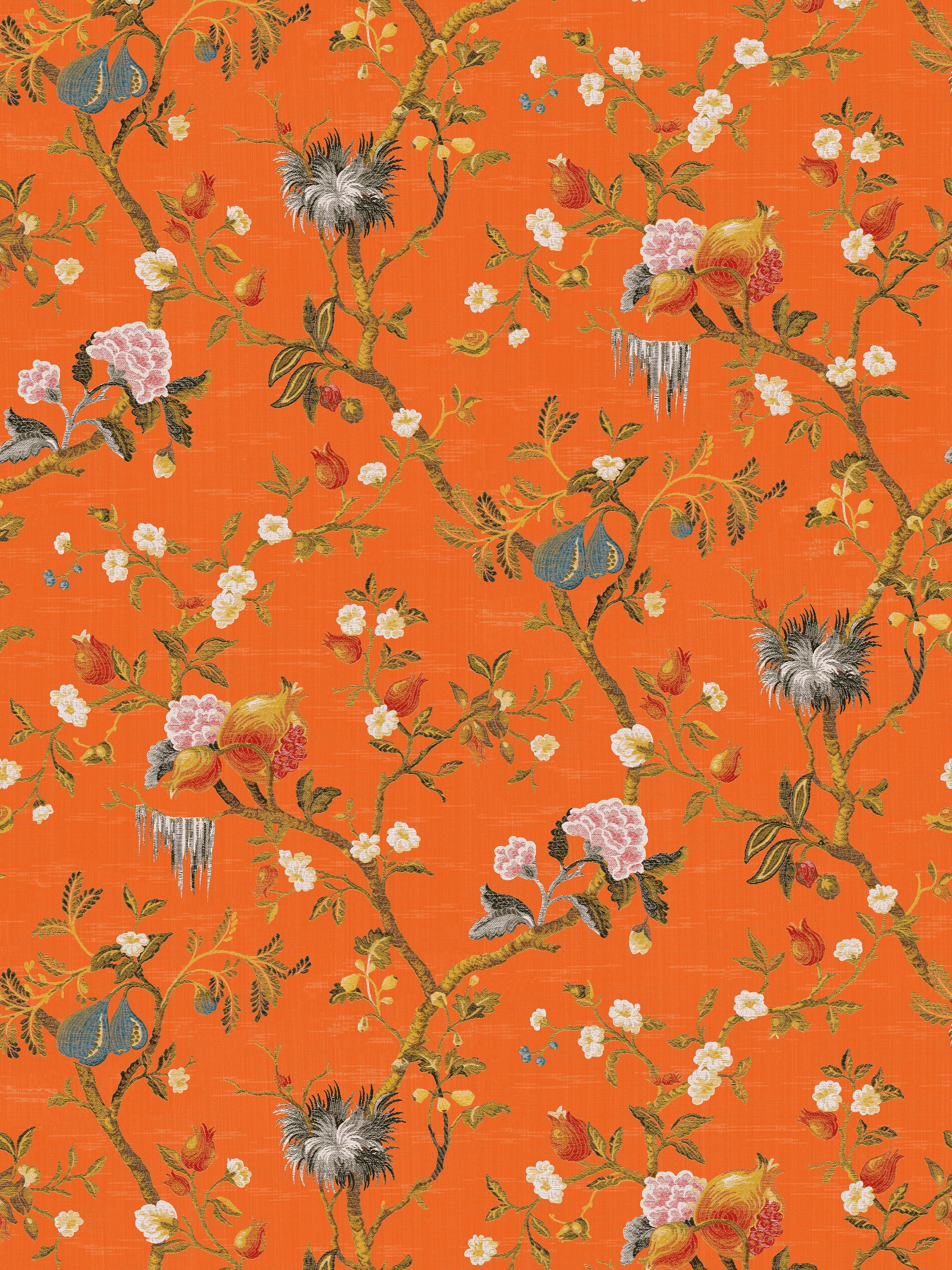 Colony Melograno  Arancio Wallpaper Sample CLWP264640008