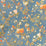 Colony Melograno Blu Di Prussia Fabric CL264640010