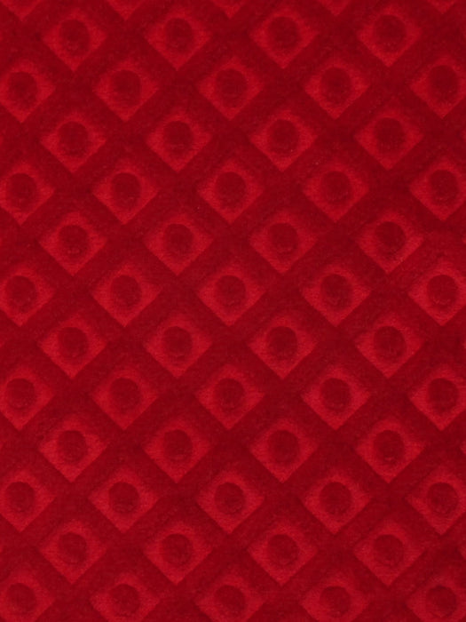 Colony Argo Trellis Rosso Fabric Sample CL364340010