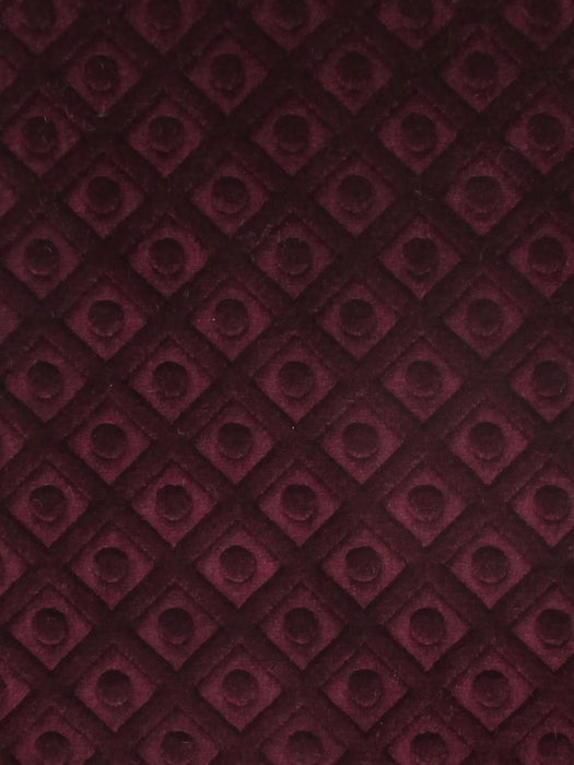 Colony Argo Trellis Bordeaux Fabric CL364340012