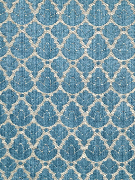 Colony Rondo Blue & Linen Fabric CL267140017