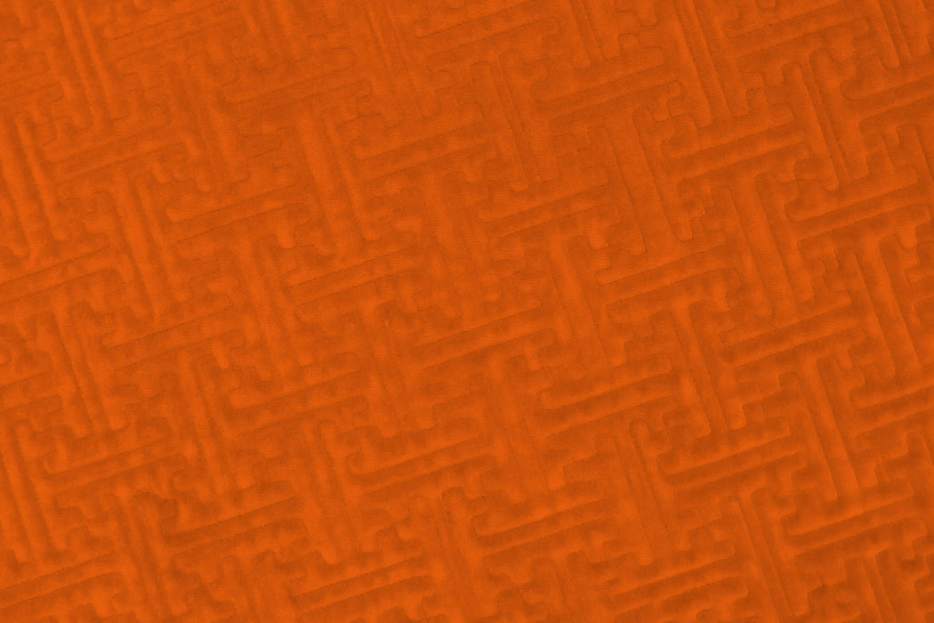 Colony Argo Quilted Carota Fabric Sample CL36432A0037
