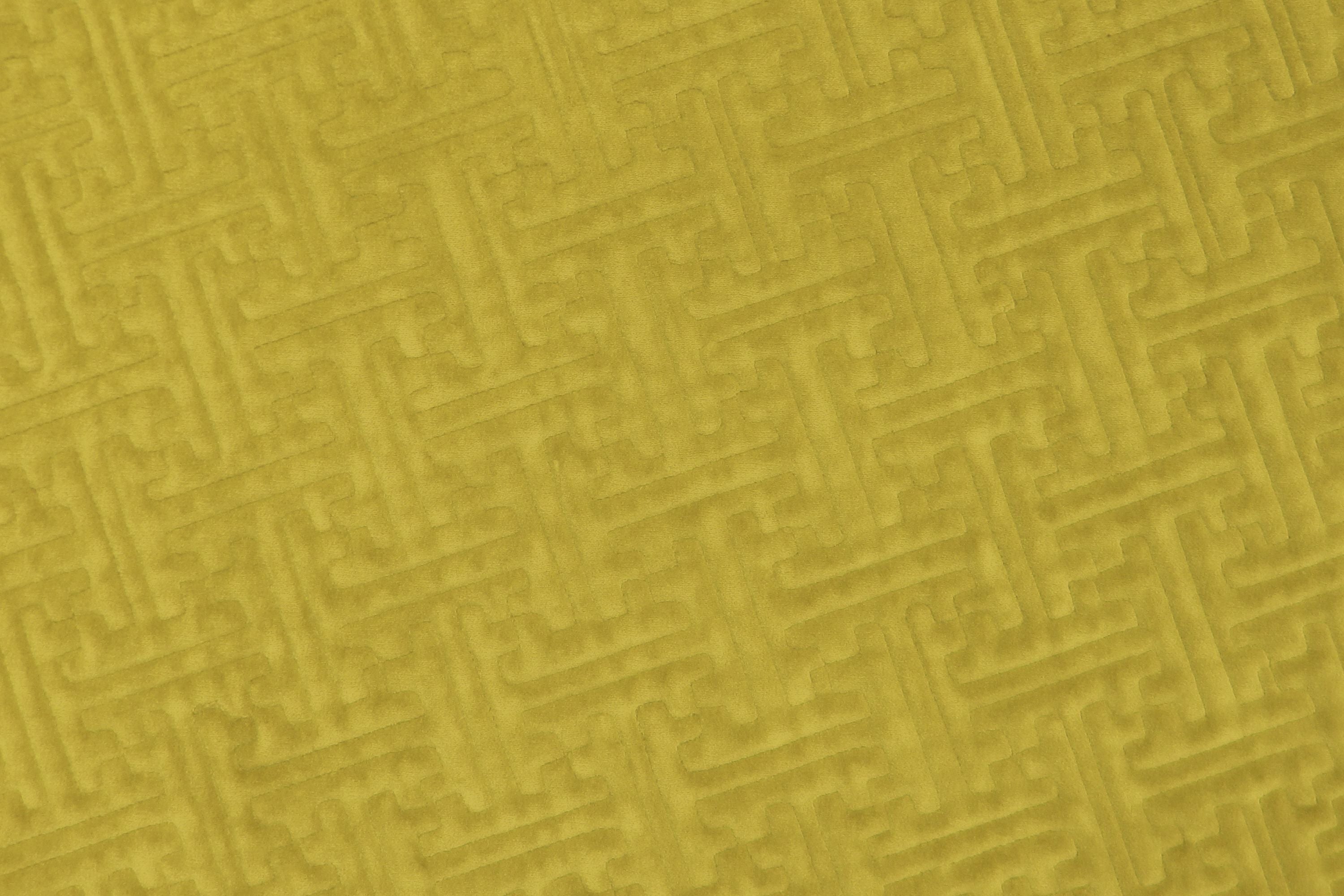 Colony Argo Quilted Senape Fabric Sample CL36432A0044
