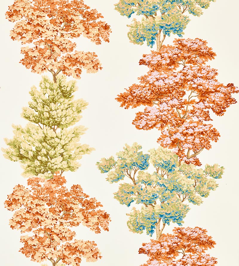Old World Weavers Central Park Autumn Fabric Sample CN00710003