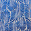 Old World Weavers Plumes Silk Velvet Sapphire Fabric Sample CN15230002