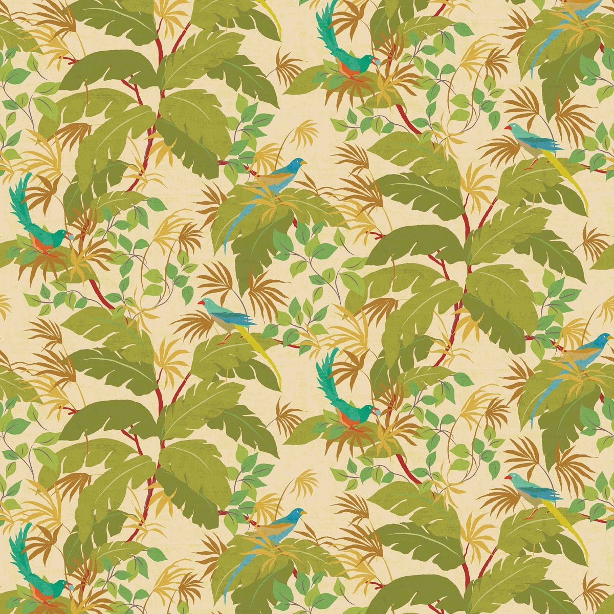 Nobilis Sur un Arbre Perché 03 Wallpaper Sample COS203