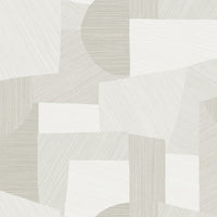 Seabrook Designs Lahti Arctic White Wallpaper CP91010