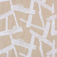 Pierre Frey Painting Blanc Fabric F3127001