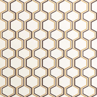 Quadrille Camino Wallpaper Camel / Brown Wallpaper 303840W-07AWP