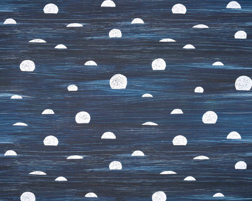 Pierre Frey Belle Lune Nuit Wallpaper Sample FP059002