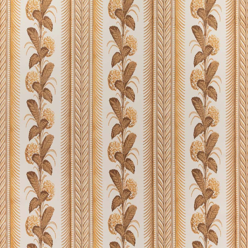 Quadrille Climbing Hydrangea Fabric Taupe Fabric 303300F-00