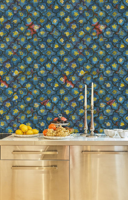 Cole & Son Vivienne Love Andreas Mint Wallpaper 130/6021.CS.0