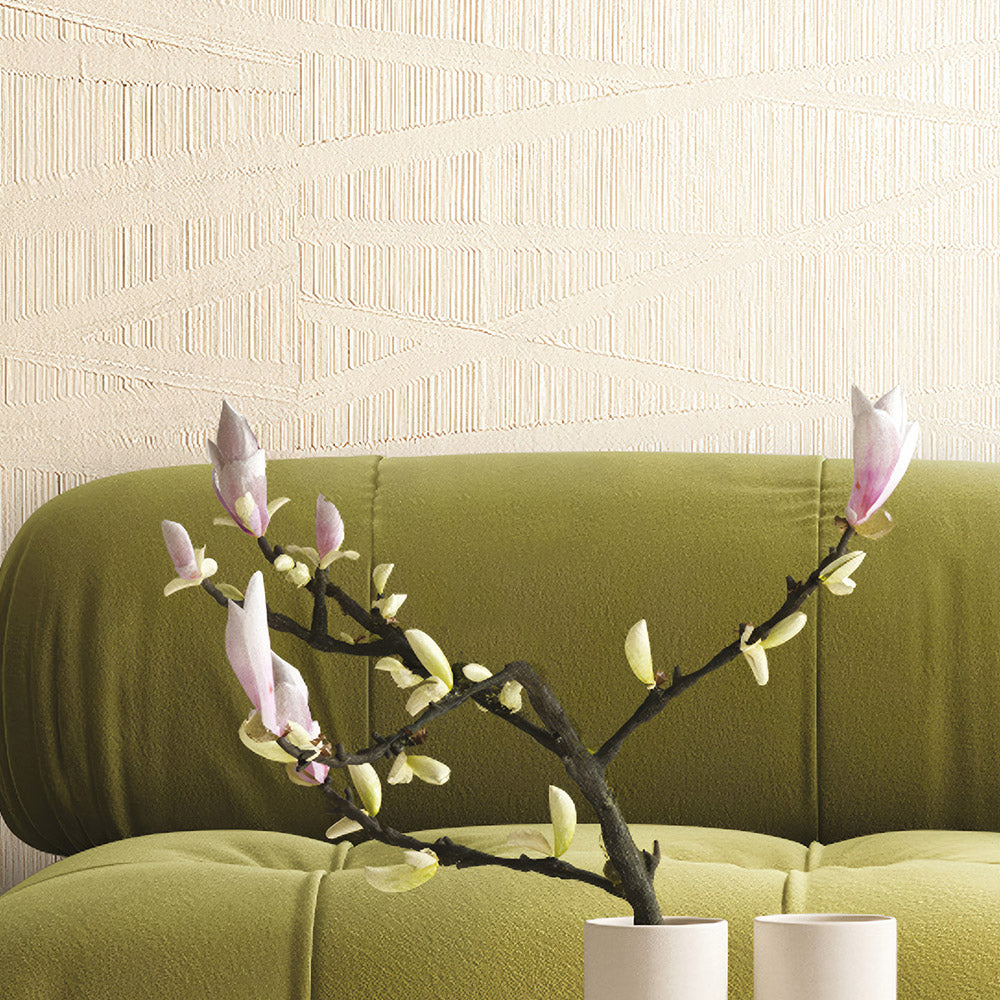Maya Romanoff Conduit Tempered Tan Wallpaper MR-W-78-1389-S