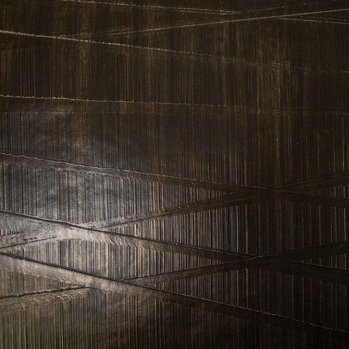 Maya Romanoff Conduit Burnished Bronze Wallpaper Sample MR-W-78-1109-B