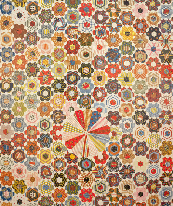 Pierre Frey Quilt Multicolore Wallpaper Sample FP224001