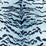Old World Weavers Tiger Lao Hau Ii Blue & Black Fabric Sample D044100442