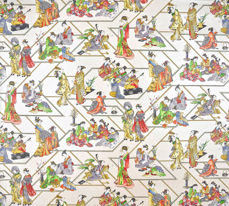 Pierre Frey Conte Merveilleux Neige Wallpaper Sample FP060002