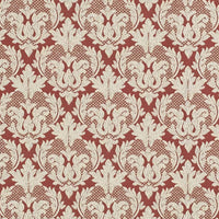Charlotte Ruby Trellis Fabric D3248