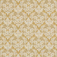 Charlotte Gold Trellis Fabric D3249