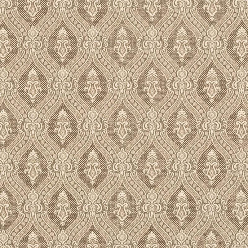 Charlotte Beige Ornate Fabric D3284