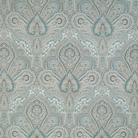 Charlotte Turquoise Flora Fabric D3299