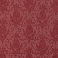 Charlotte Red Pineapple Fabric D3574